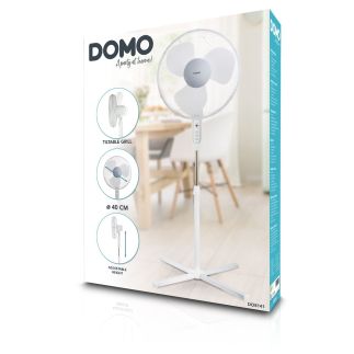 Stojanový ventilátor s časovačem - DOMO DO8141, dálkový ovladač